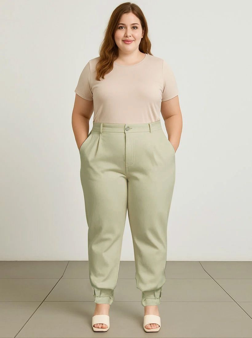 JUMP & ONOT,249.9000,מכנס עם רצועה במכפלת,in-stock