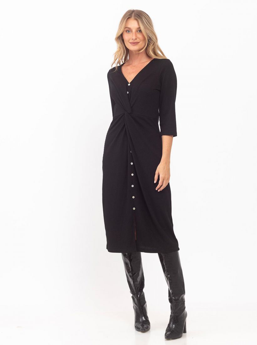 JUMP & ONOT,229.9000,שמלה סריג פיתול מותן,in-stock