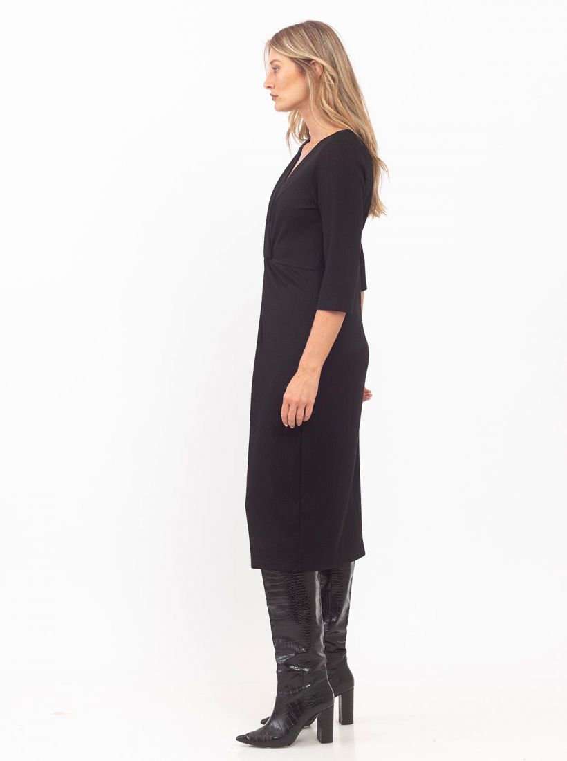 JUMP & ONOT,229.9000,שמלה סריג פיתול מותן,in-stock