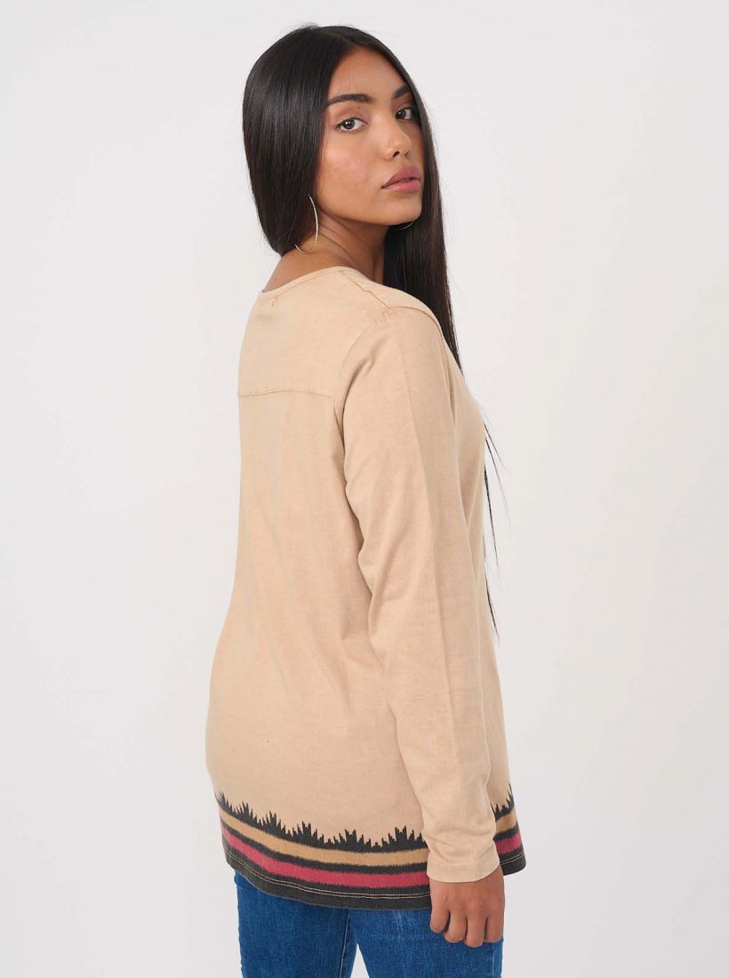 JUMP & ONOT,249.9000,חולצה בורדורה מודפסת,in-stock