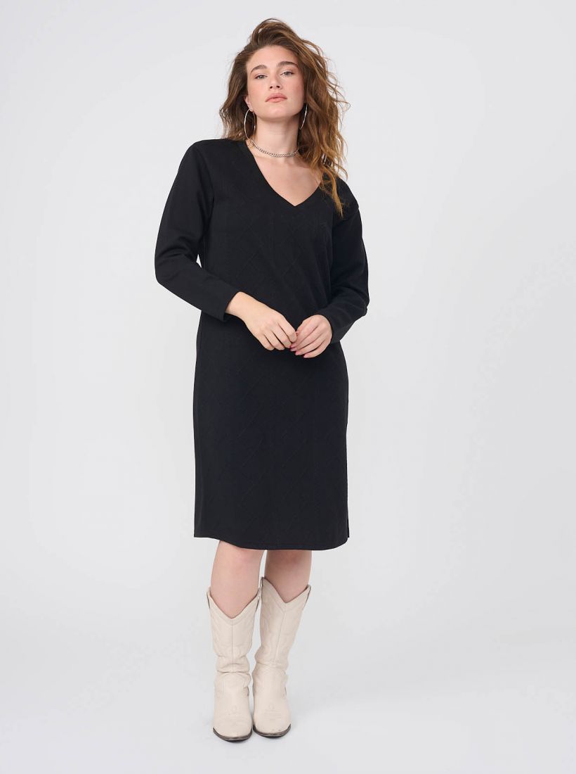 JUMP & ONOT,349.9000,שמלה סריג צמות,in-stock