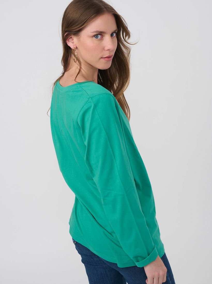 JUMP & ONOT,59.0000,חולצת בייסיק צווארון וי ארוך,in-stock