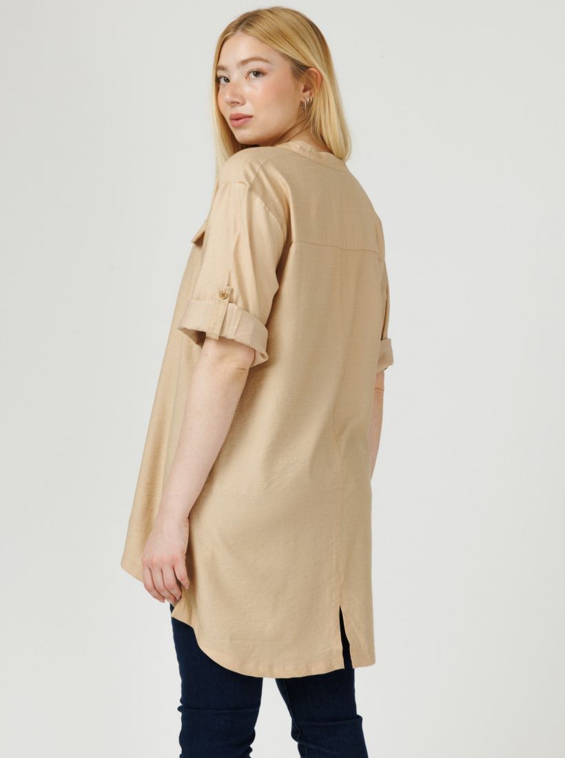 JUMP & ONOT,249.9000,טוניקה צווארון סיני,in-stock