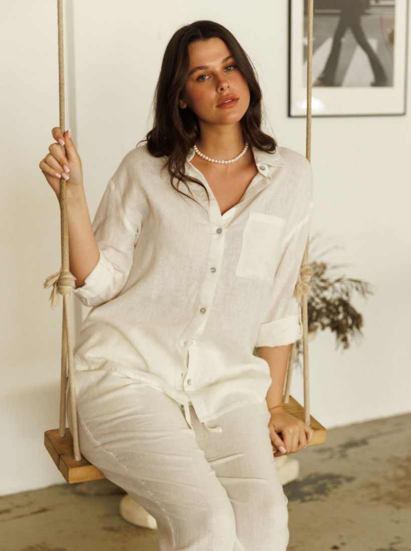 JUMP & ONOT,229.9000,חולצה פשתן מכופתרת,in-stock