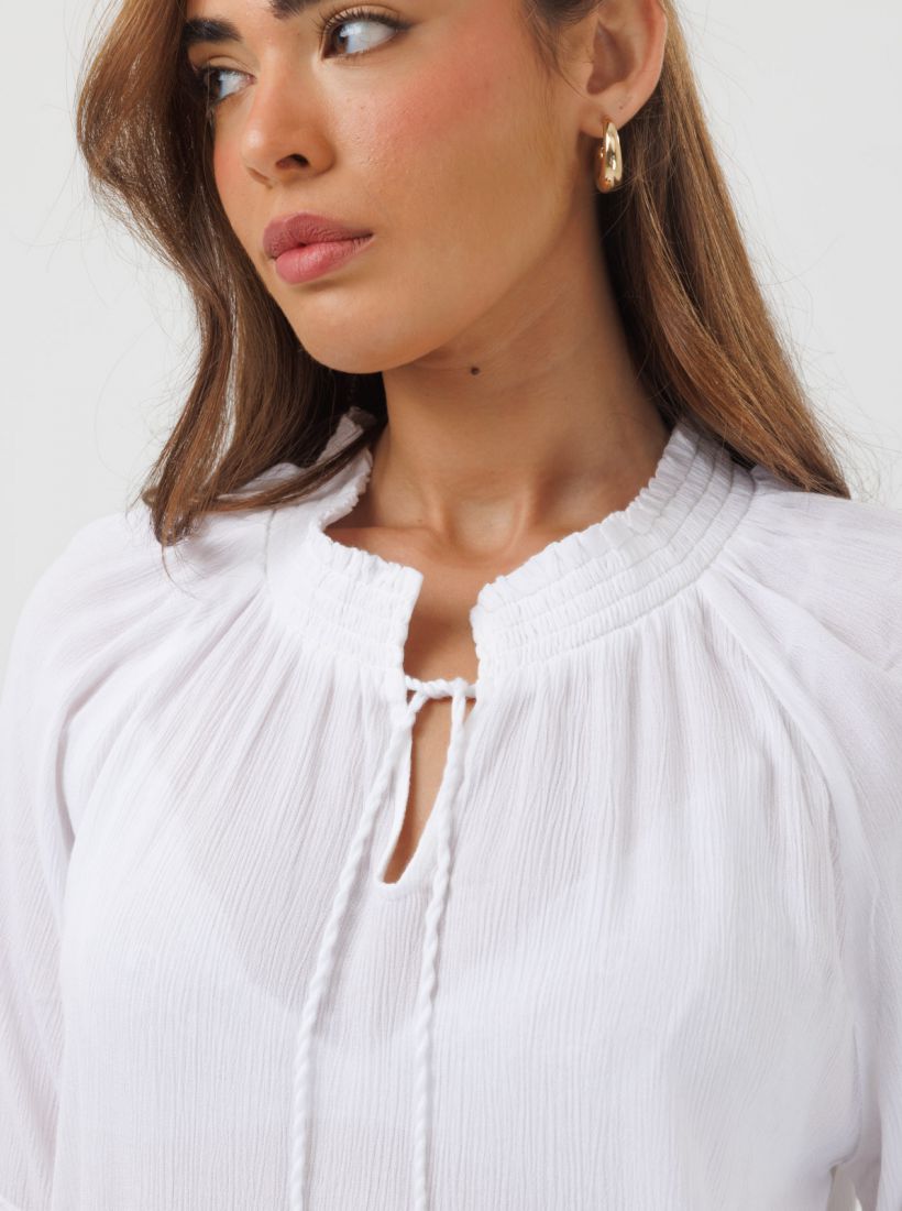 JUMP & ONOT,199.9000,חולצה וואל שרוול תחרה,in-stock