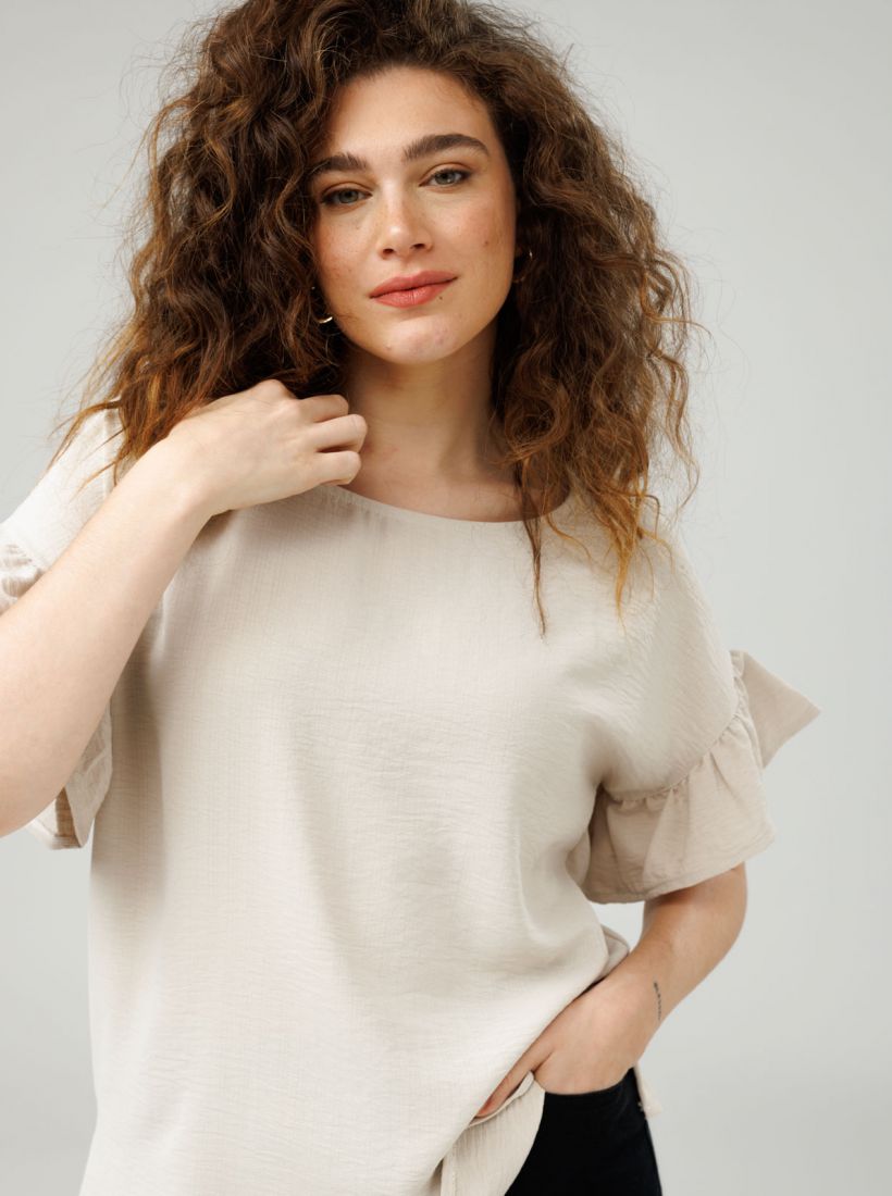 JUMP & ONOT,199.9000,חולצה עם כתף וולאן,in-stock