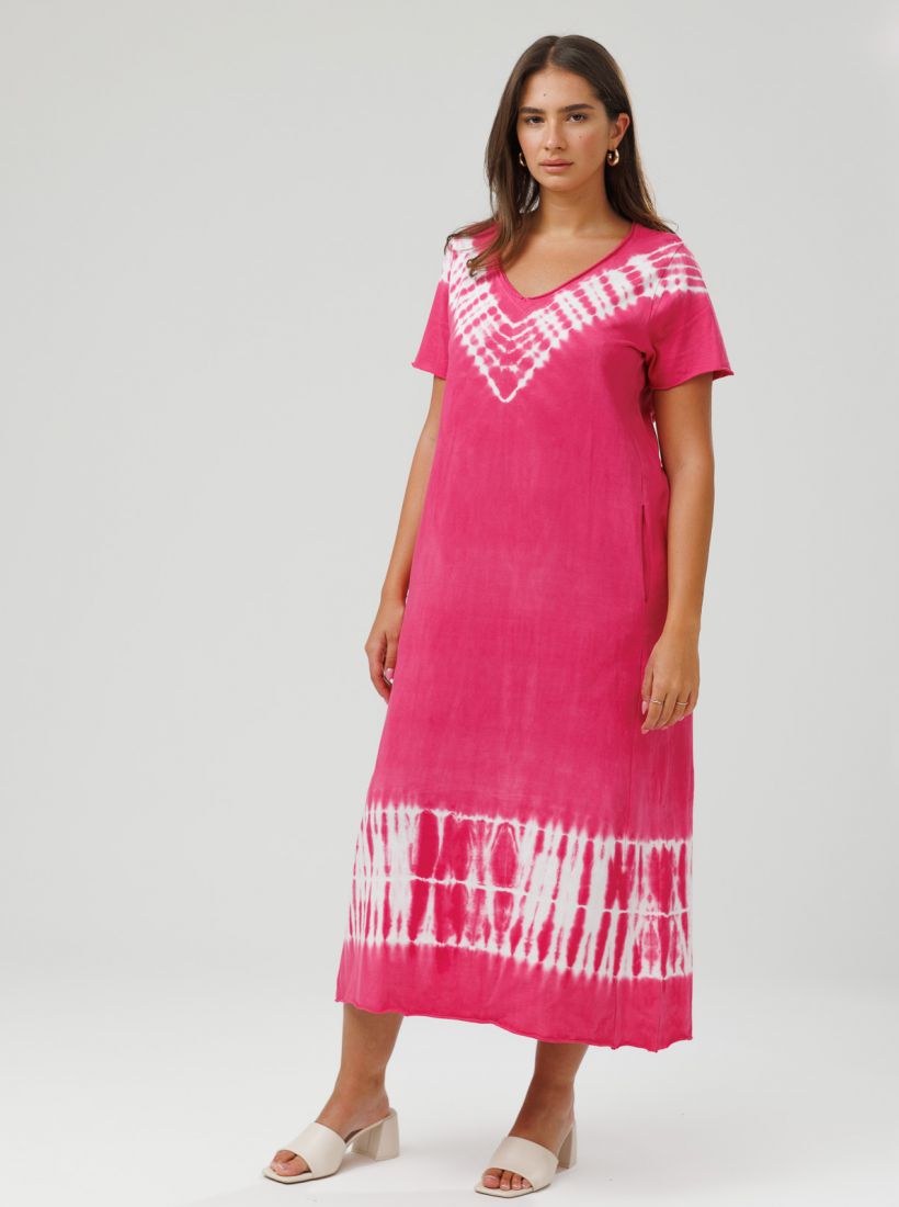 JUMP & ONOT,199.9000,שמלה מקסי טאי דאי פרומו,in-stock