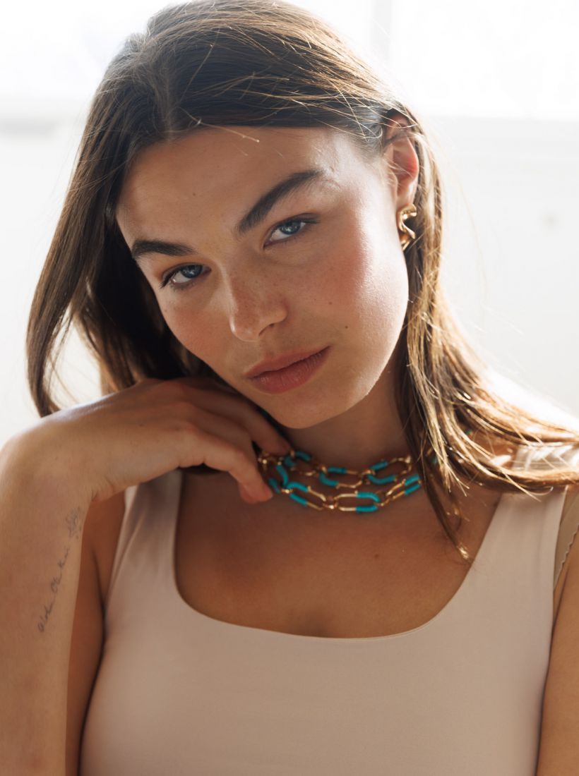 JUMP & ONOT,149.9000,שרשרת חוליות צבעים,in-stock