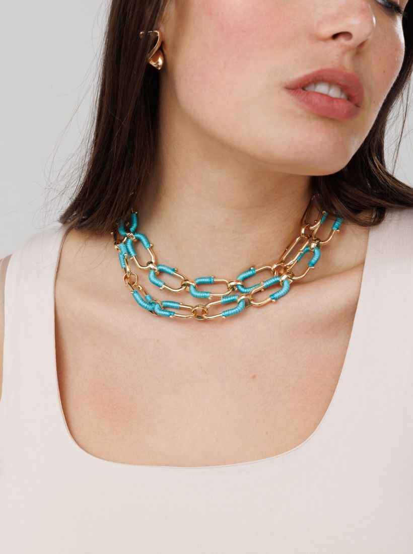 JUMP & ONOT,149.9000,שרשרת חוליות צבעים,in-stock