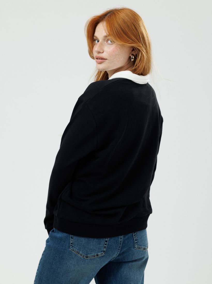 JUMP & ONOT,179.9000,סווטשירט צווארון ודפוס פרומו,in-stock