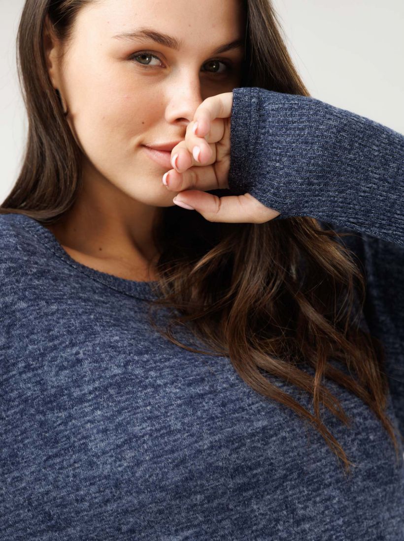 JUMP & ONOT,199.9000,טוניקה שילוב ריב וכפתורים בגב פרומו,in-stock