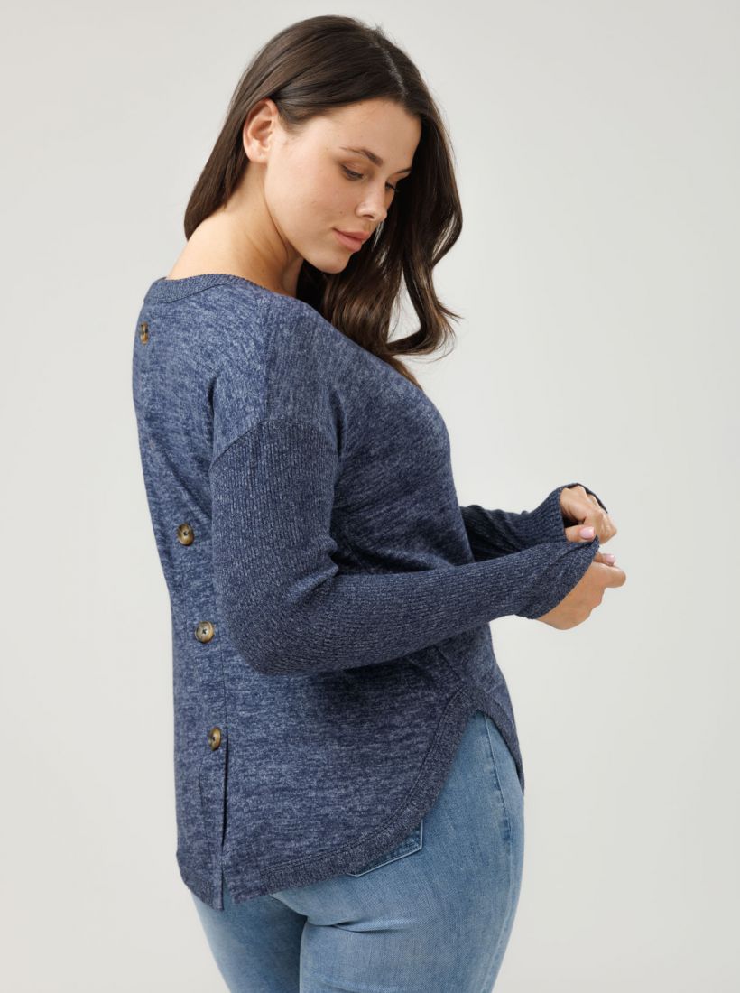 JUMP & ONOT,199.9000,טוניקה שילוב ריב וכפתורים בגב פרומו,in-stock