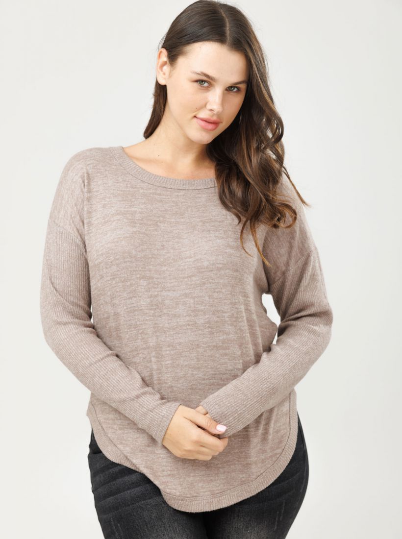 JUMP & ONOT,199.9000,טוניקה שילוב ריב וכפתורים בגב פרומו,in-stock