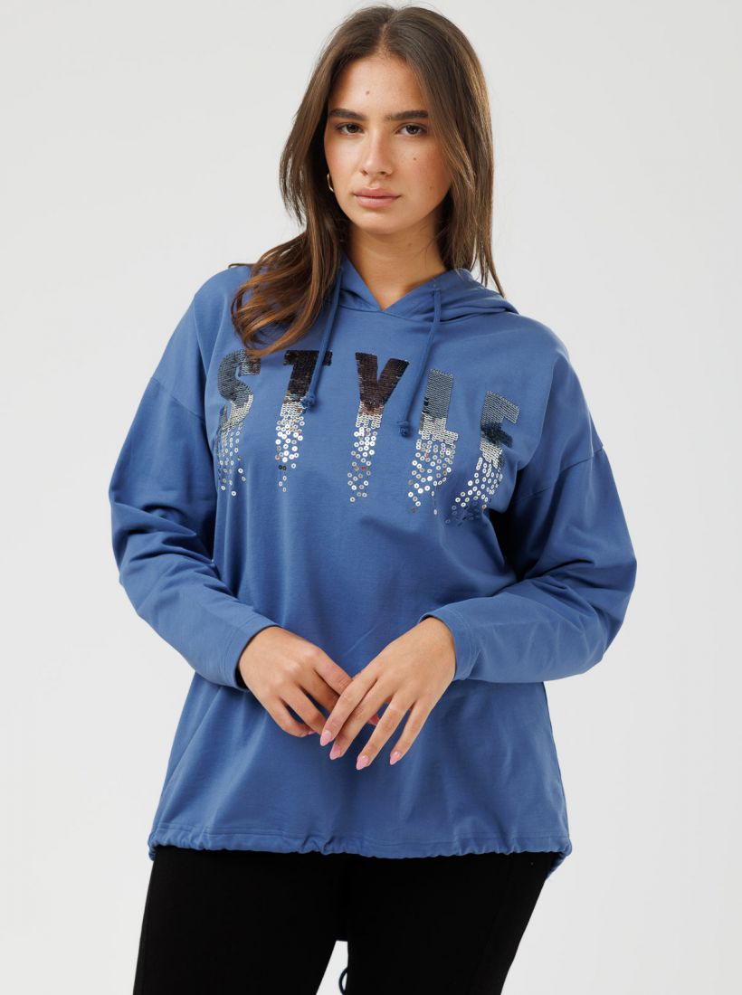 JUMP & ONOT,249.9000,סווטשירט קפוצ’ון דפוס פייטים,in-stock