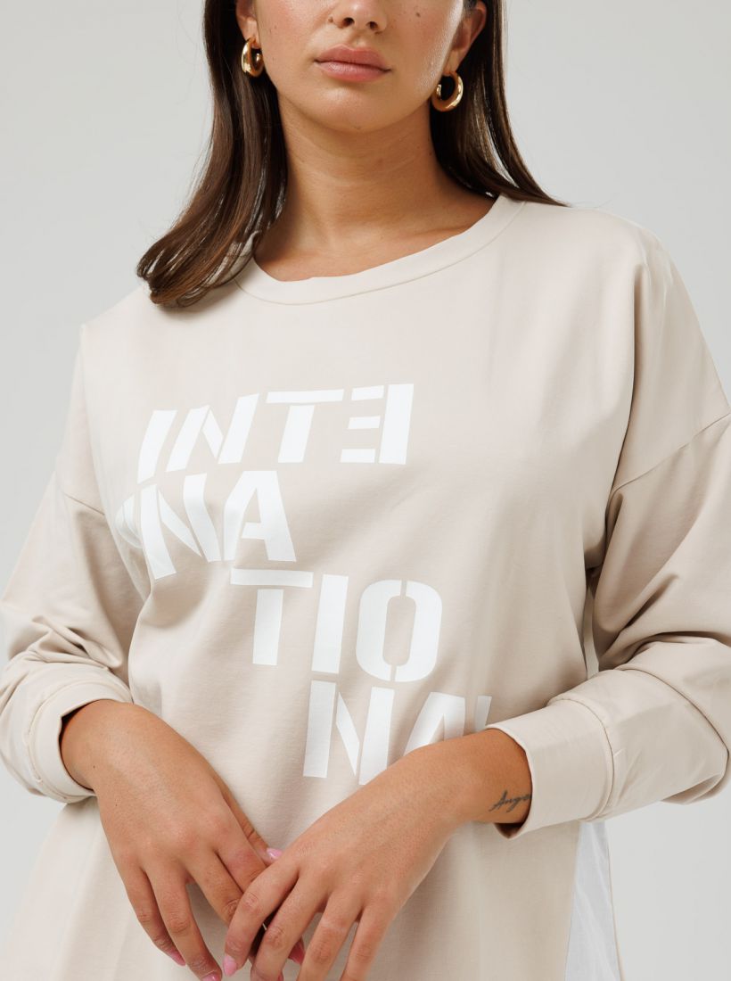 JUMP & ONOT,229.9000,אימונית שילוב בד + דפוס,in-stock