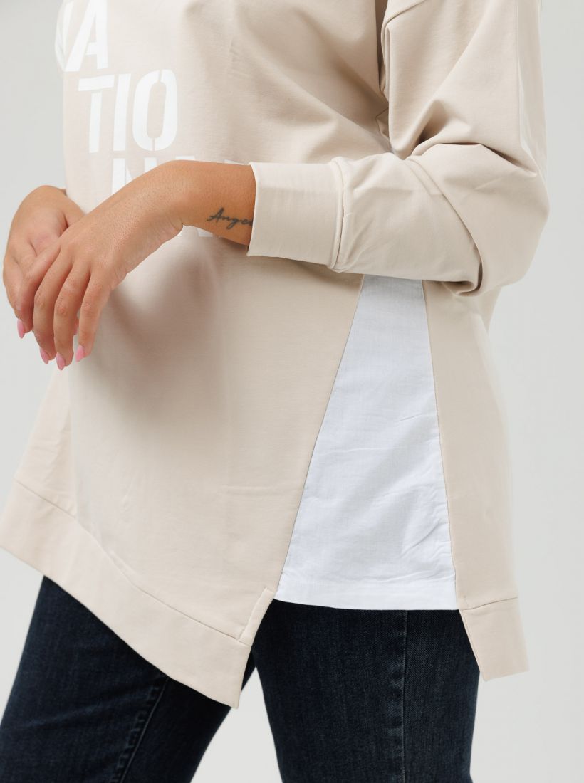 JUMP & ONOT,229.9000,אימונית שילוב בד + דפוס,in-stock