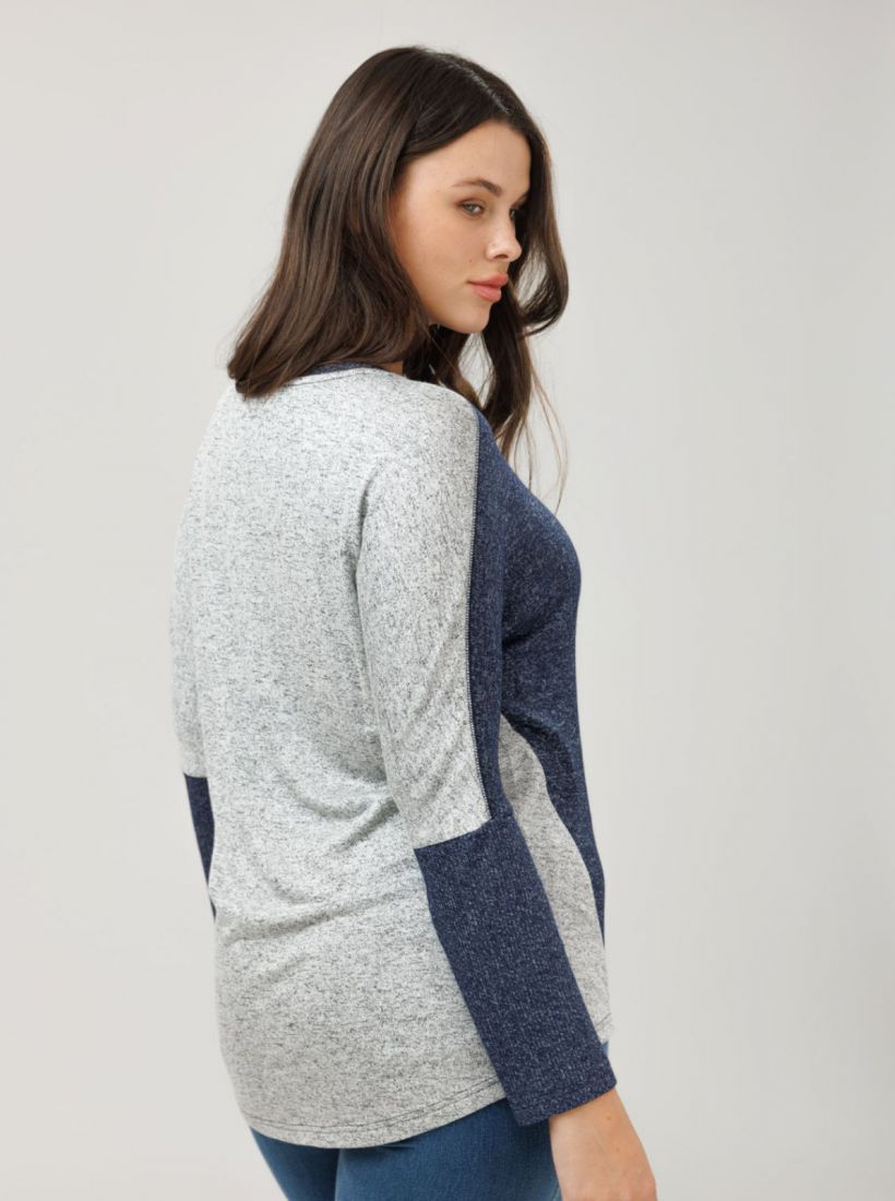 JUMP & ONOT,199.9000,חולצה שילוב צבעים PROMO,in-stock