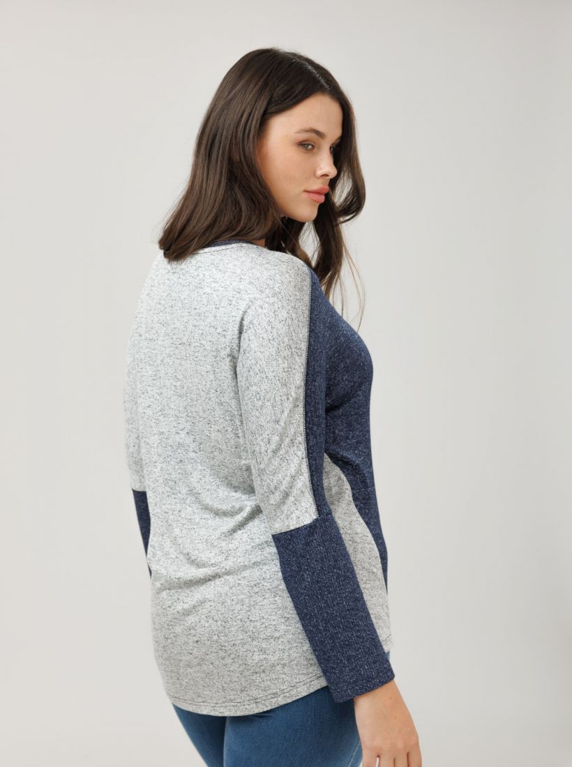 JUMP & ONOT,199.9000,חולצה שילוב צבעים PROMO,in-stock