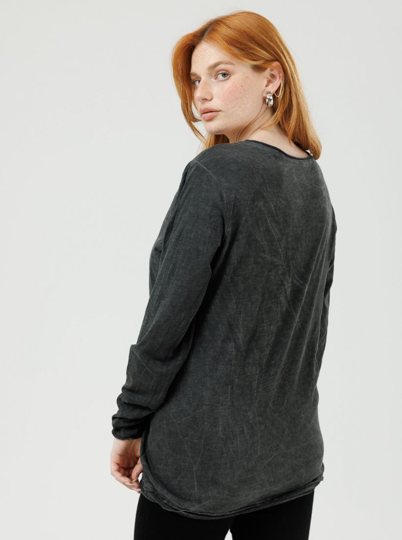 JUMP & ONOT,199.9000,חולצה שילוב בדים דפוס פויל,in-stock