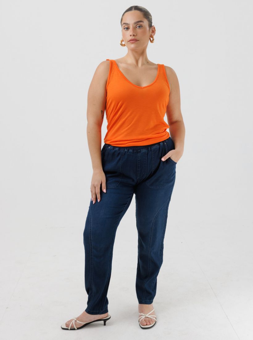 JUMP & ONOT,59.9000,גופיה V פתח בצדדים פרומו,in-stock