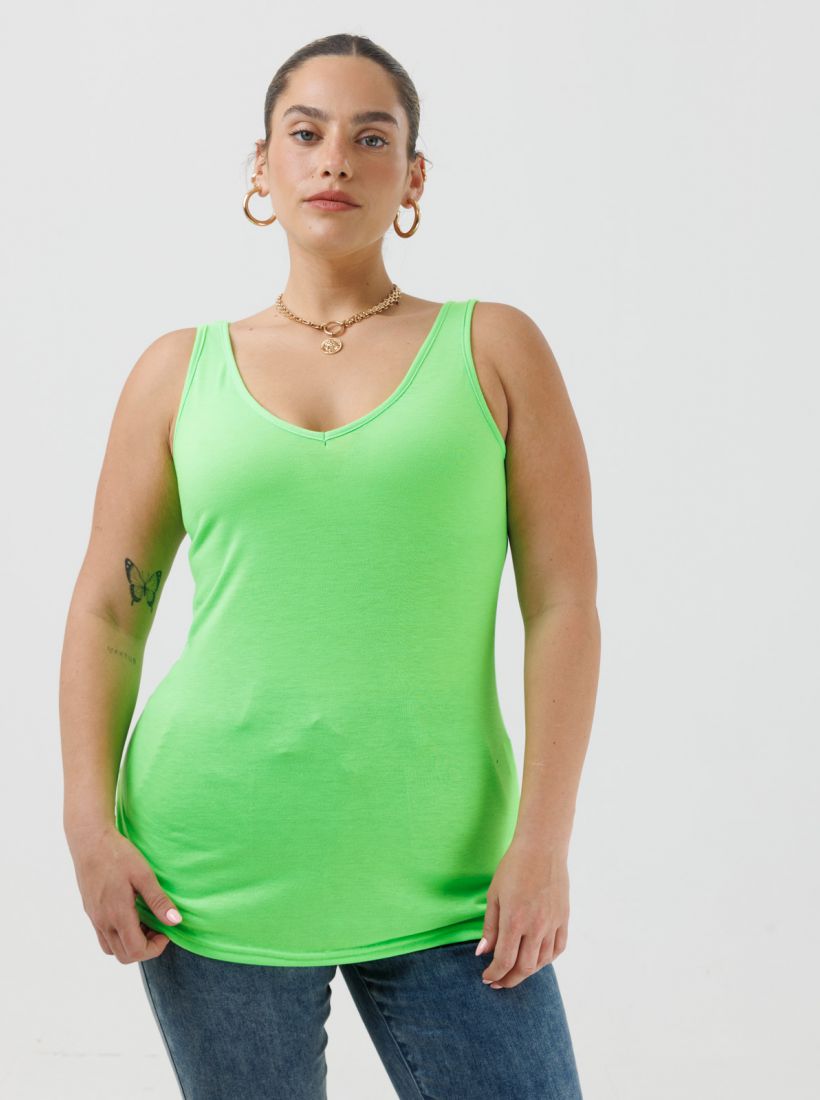 JUMP & ONOT,59.9000,גופיה V פתח בצדדים פרומו,in-stock