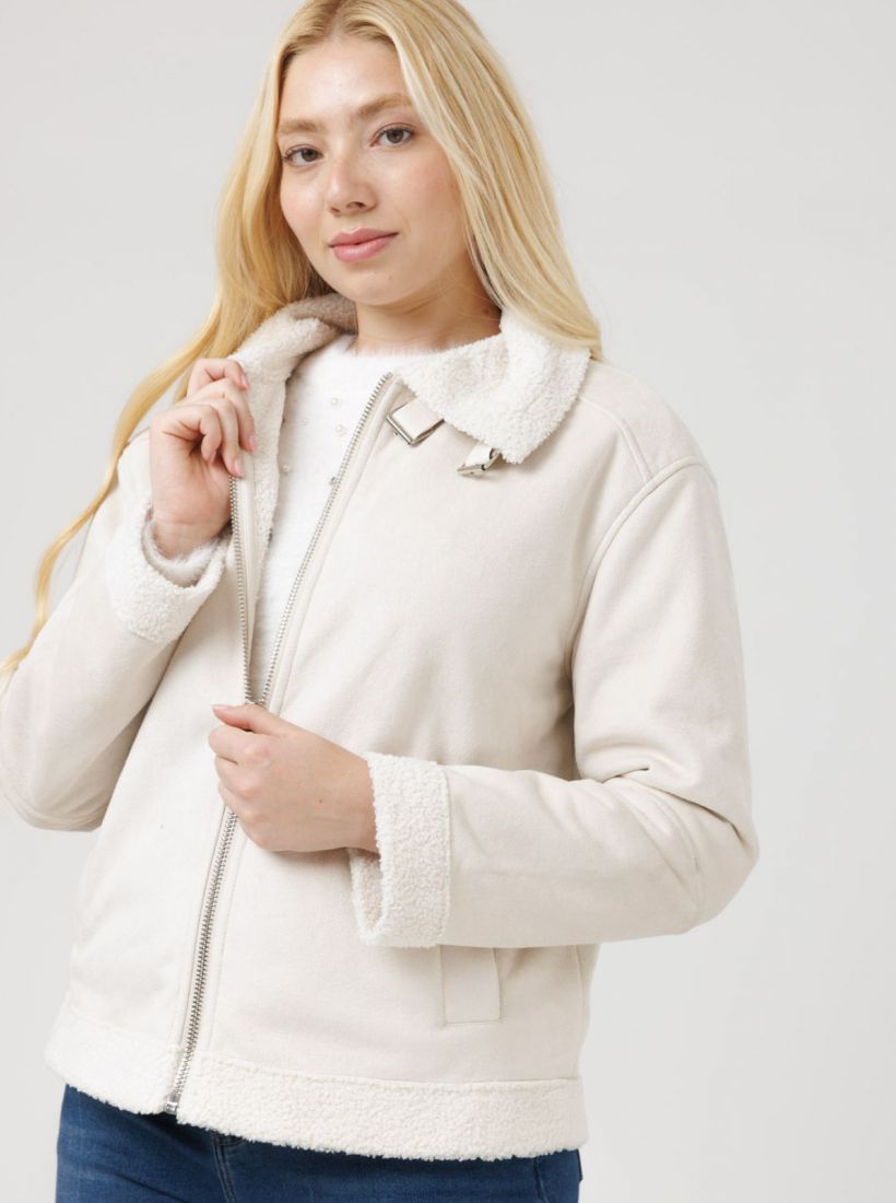 JUMP & ONOT,429.9000,מעיל דמוי זמש טדי,in-stock