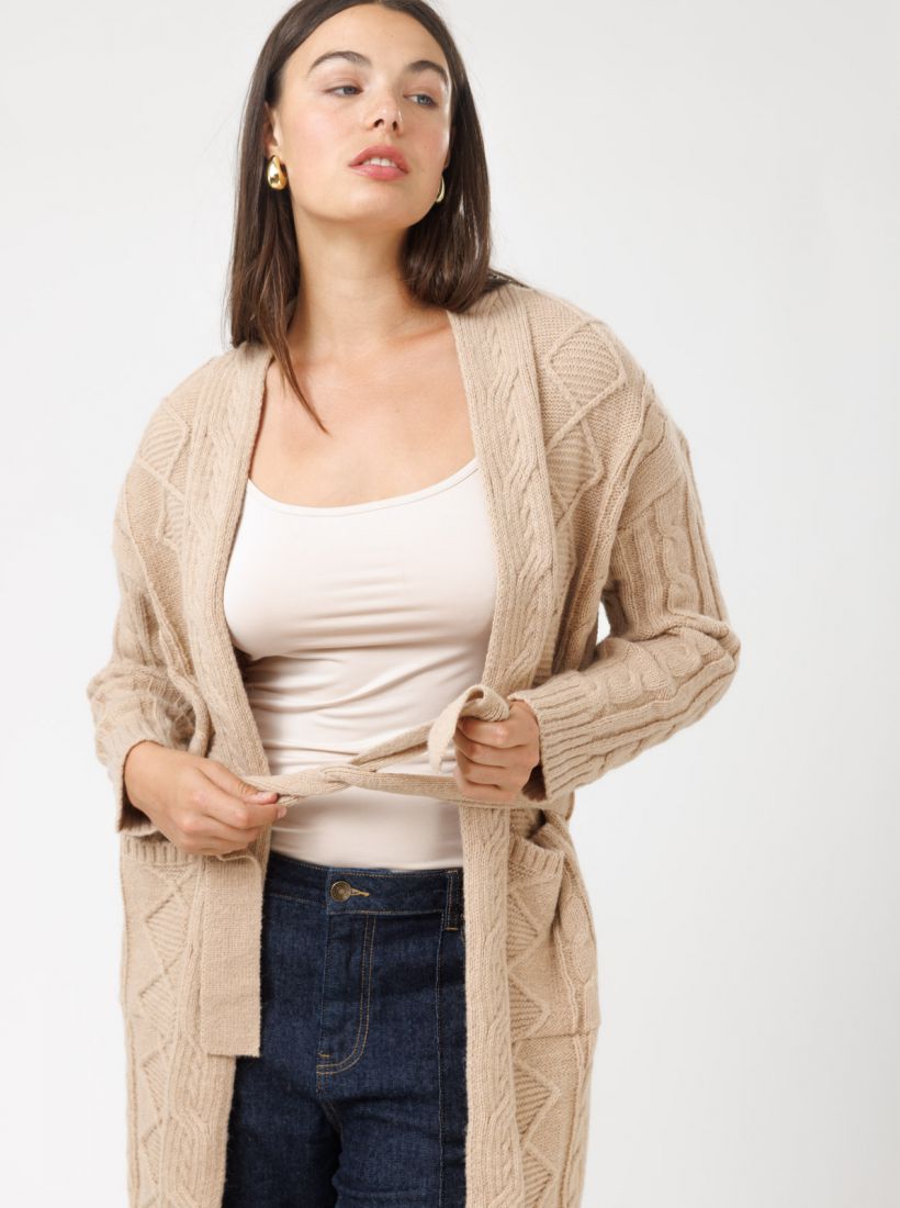 JUMP & ONOT,359.9000,קרדיגן ארוך צמות,in-stock