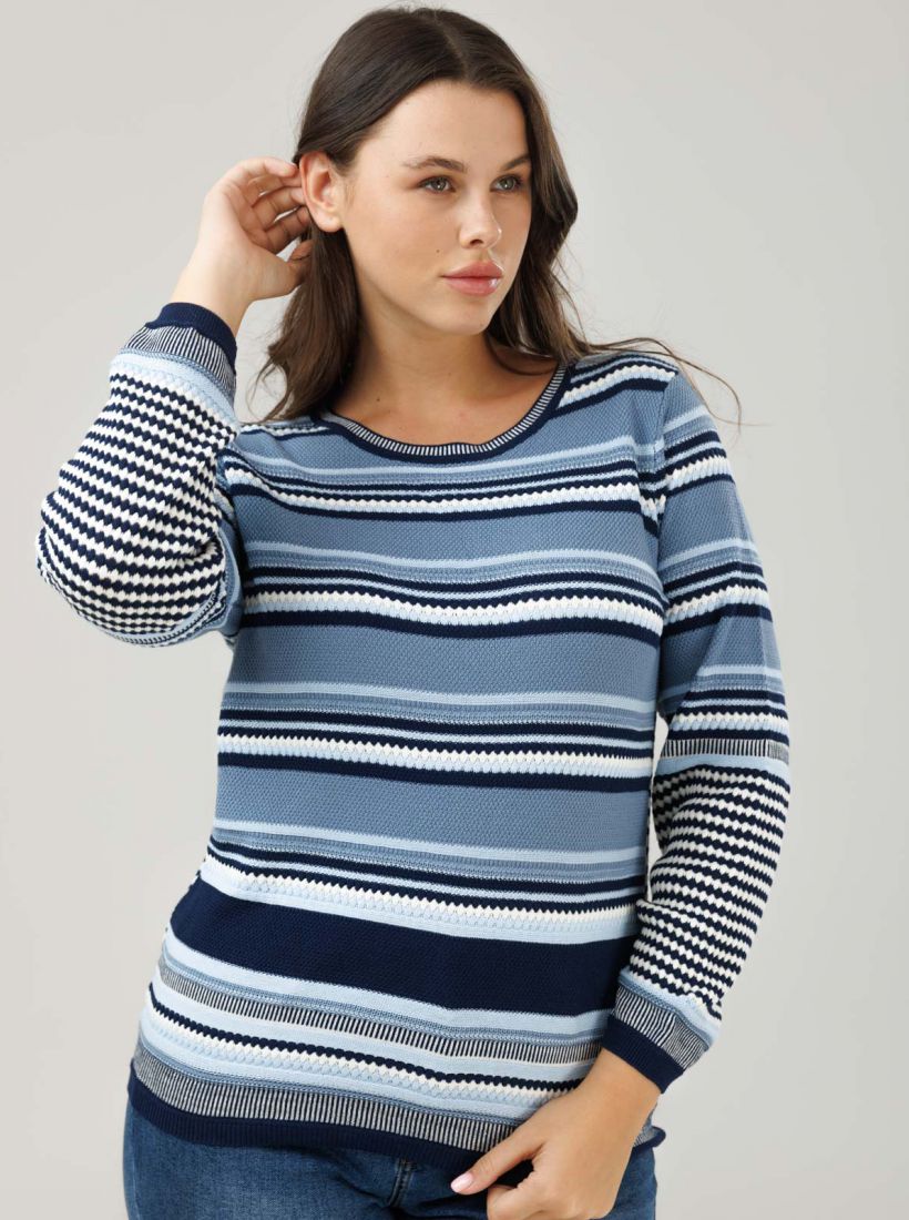 JUMP & ONOT,249.9000,סריג פסים,in-stock