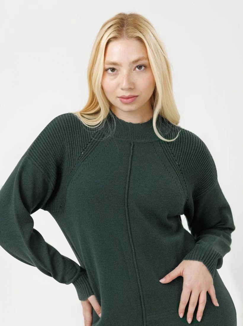 JUMP & ONOT,299.9000,שמלה סריג דמוי רגלן,in-stock