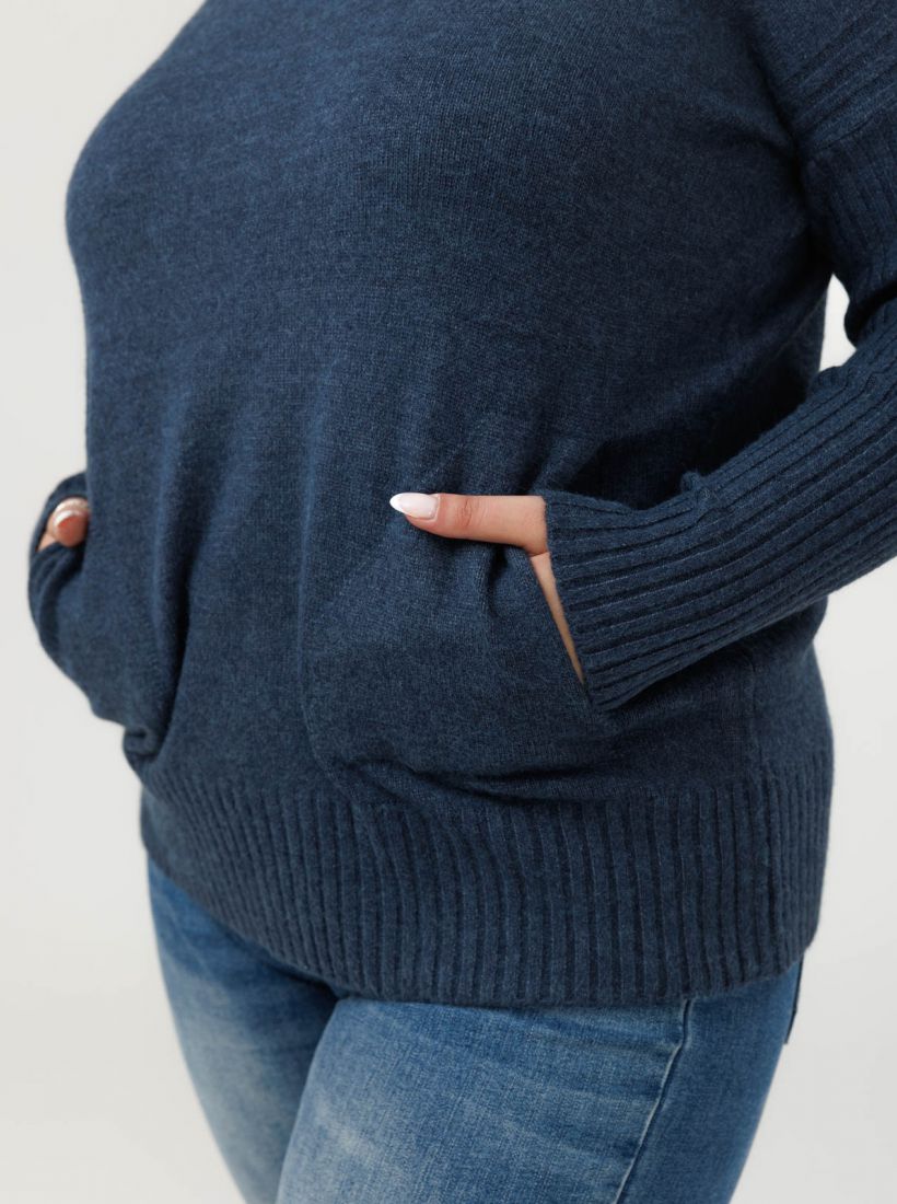 JUMP & ONOT,259.9000,סריג שרוול ריב כיסים,in-stock