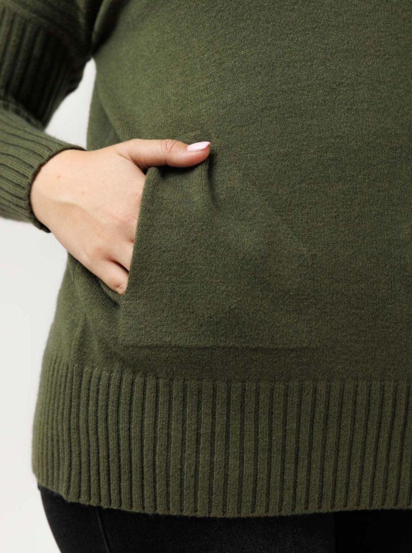 JUMP & ONOT,259.9000,סריג שרוול ריב כיסים,in-stock