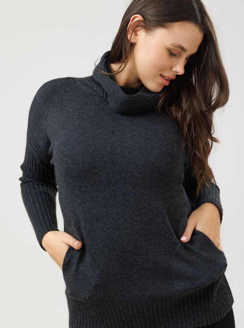 JUMP & ONOT,259.9000,סריג שרוול ריב כיסים,in-stock