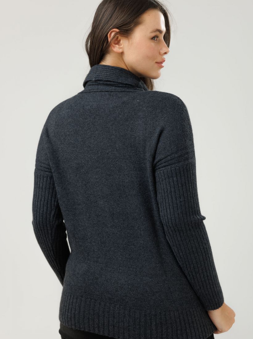 JUMP & ONOT,259.9000,סריג שרוול ריב כיסים,in-stock