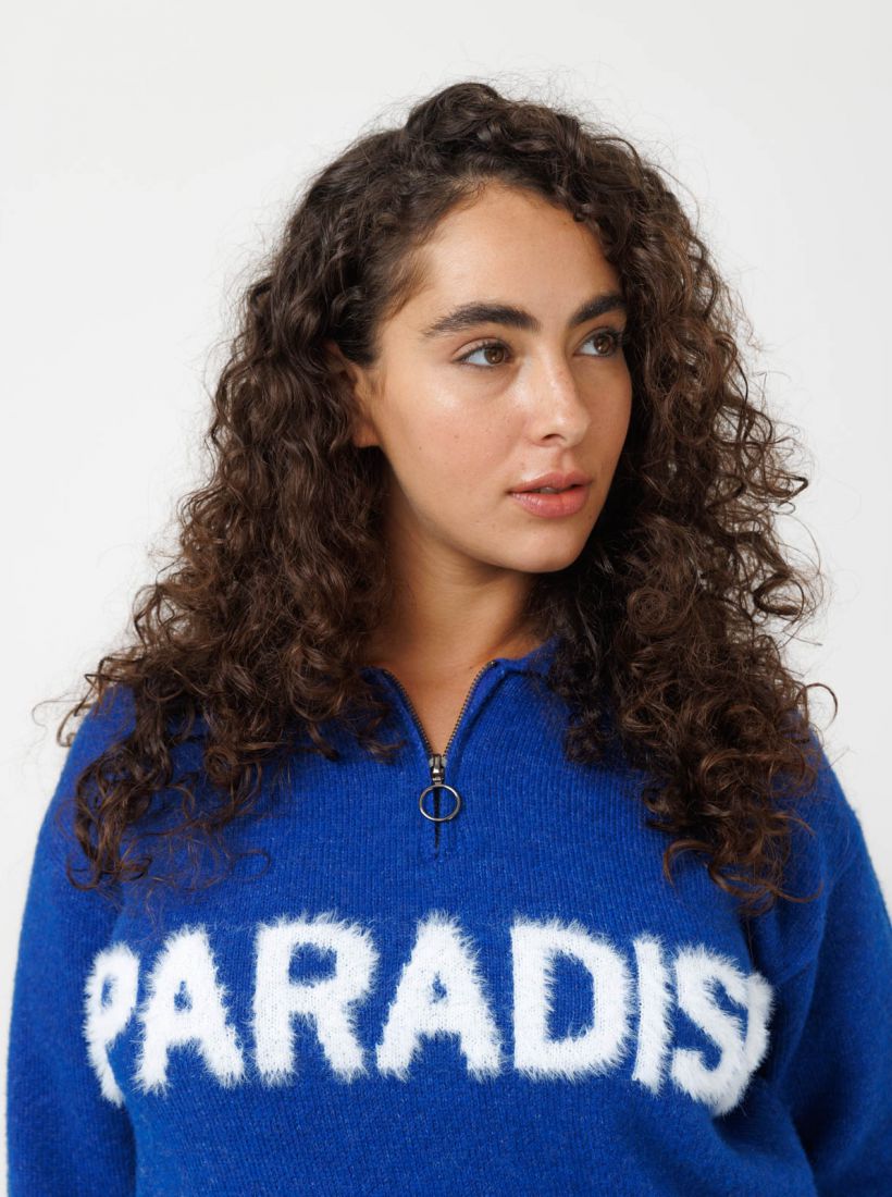 JUMP & ONOT,279.9000,סריג צווארון רוכסן,in-stock