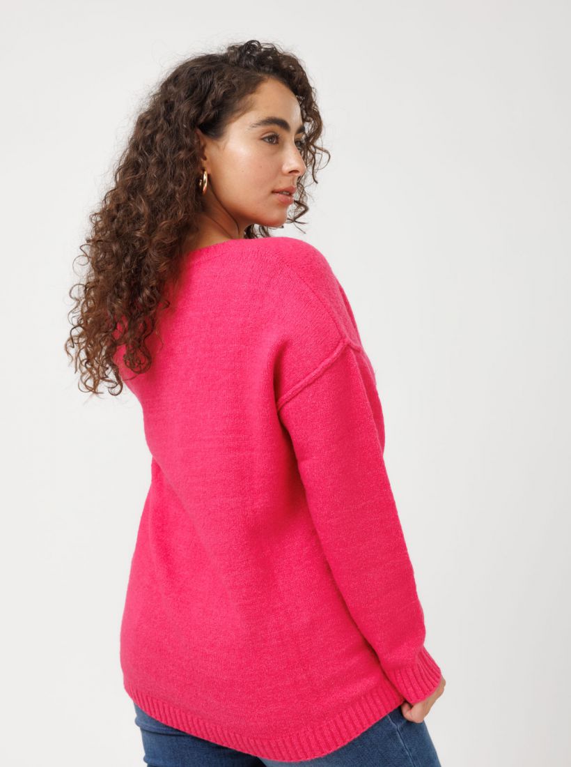 JUMP & ONOT,279.9000,סריג V תיפורים חיצוניים,in-stock