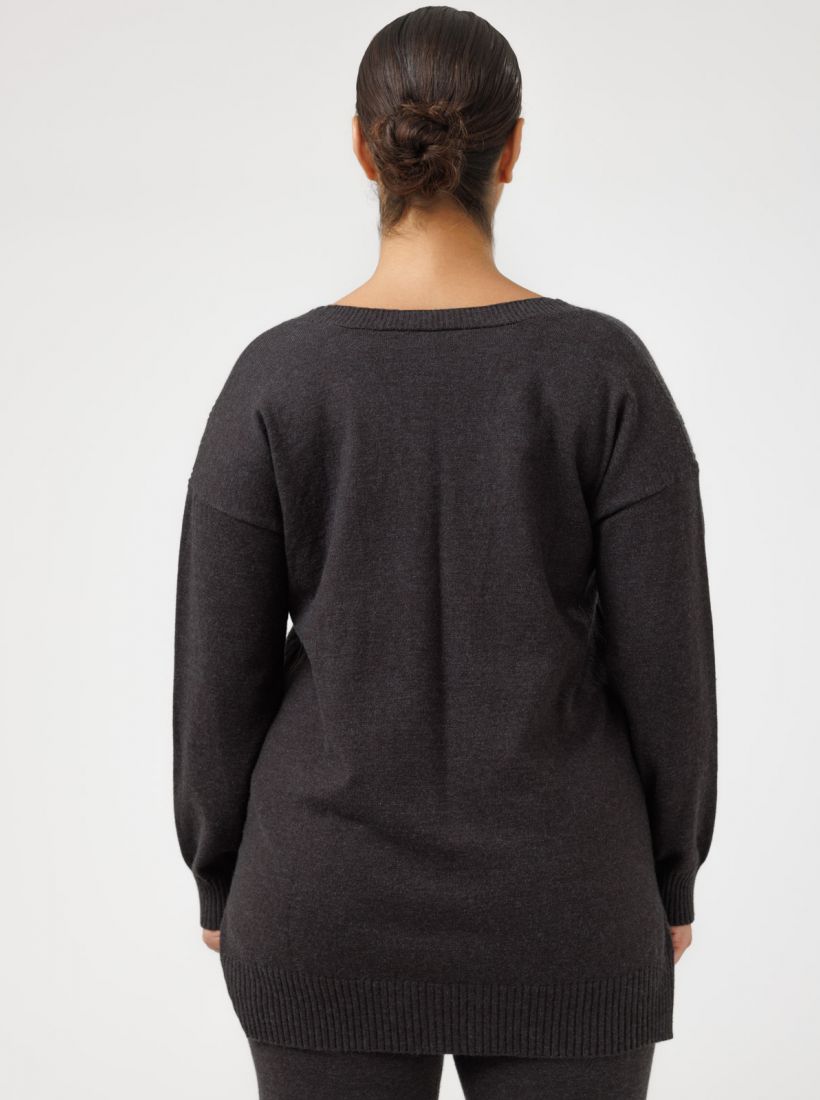 JUMP & ONOT,199.9000,סריג V עיטור צמה פרומו סט,in-stock