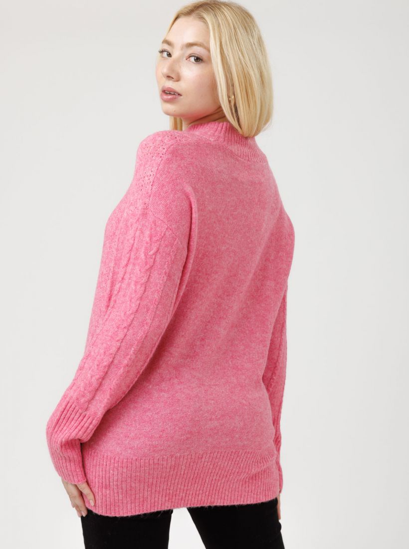 JUMP & ONOT,259.9000,סריג צמות מחורר,in-stock