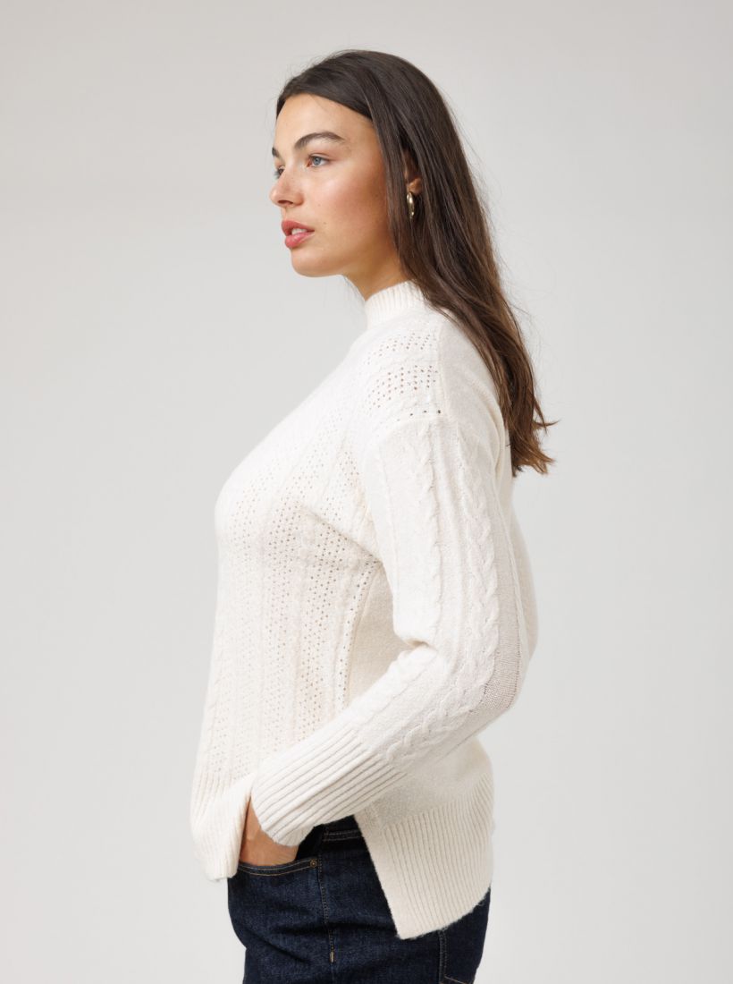 JUMP & ONOT,259.9000,סריג צמות מחורר,in-stock