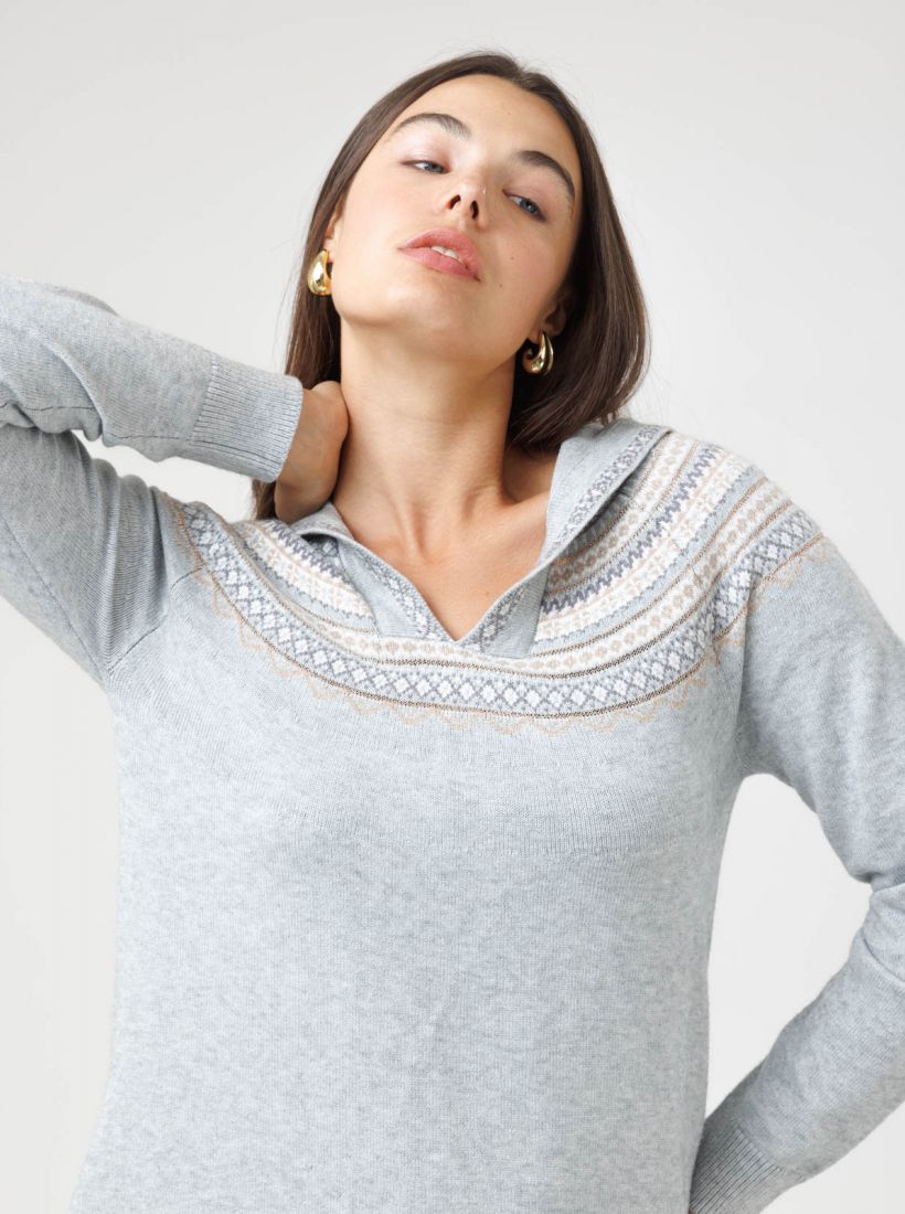 JUMP & ONOT,349.9000,שמלת סריג עיטור לורקס,in-stock