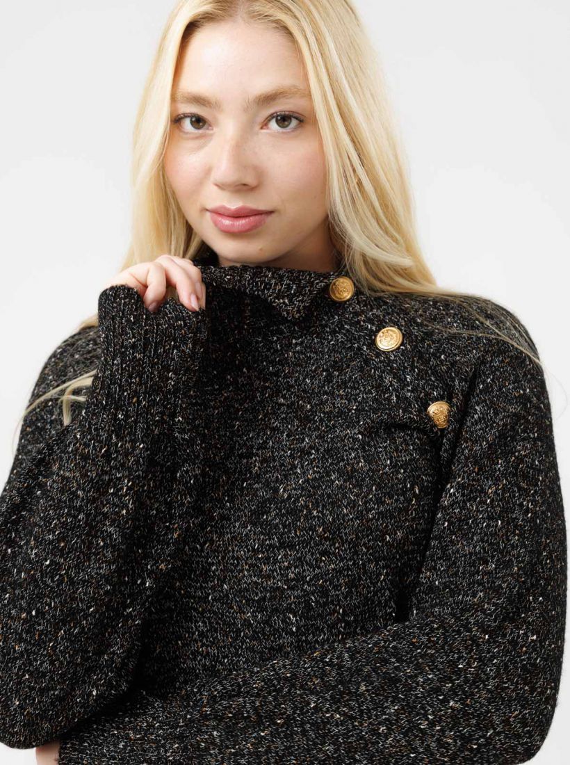 JUMP & ONOT,349.9000,שמלת סריג כפתורים,in-stock