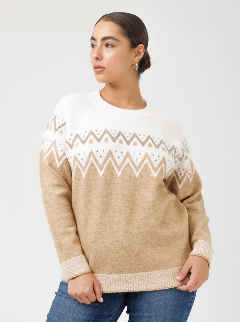 JUMP & ONOT,299.9000,סריג אתני ניטים,in-stock