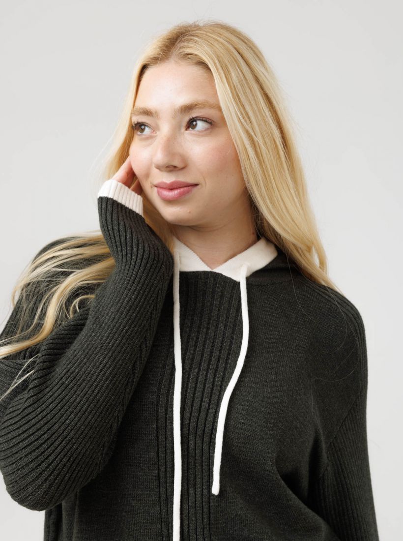 JUMP & ONOT,279.9000,סריג שילוב ריב קפוצ’ון,in-stock