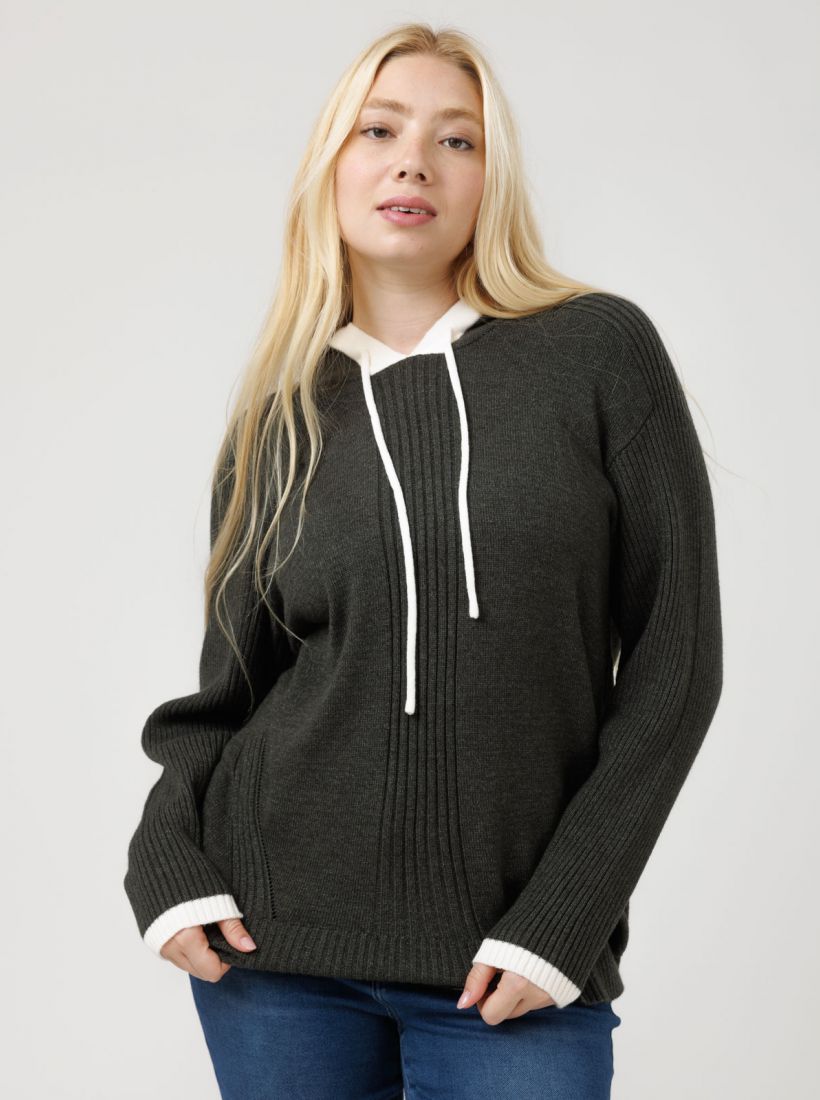 JUMP & ONOT,279.9000,סריג שילוב ריב קפוצ’ון,in-stock