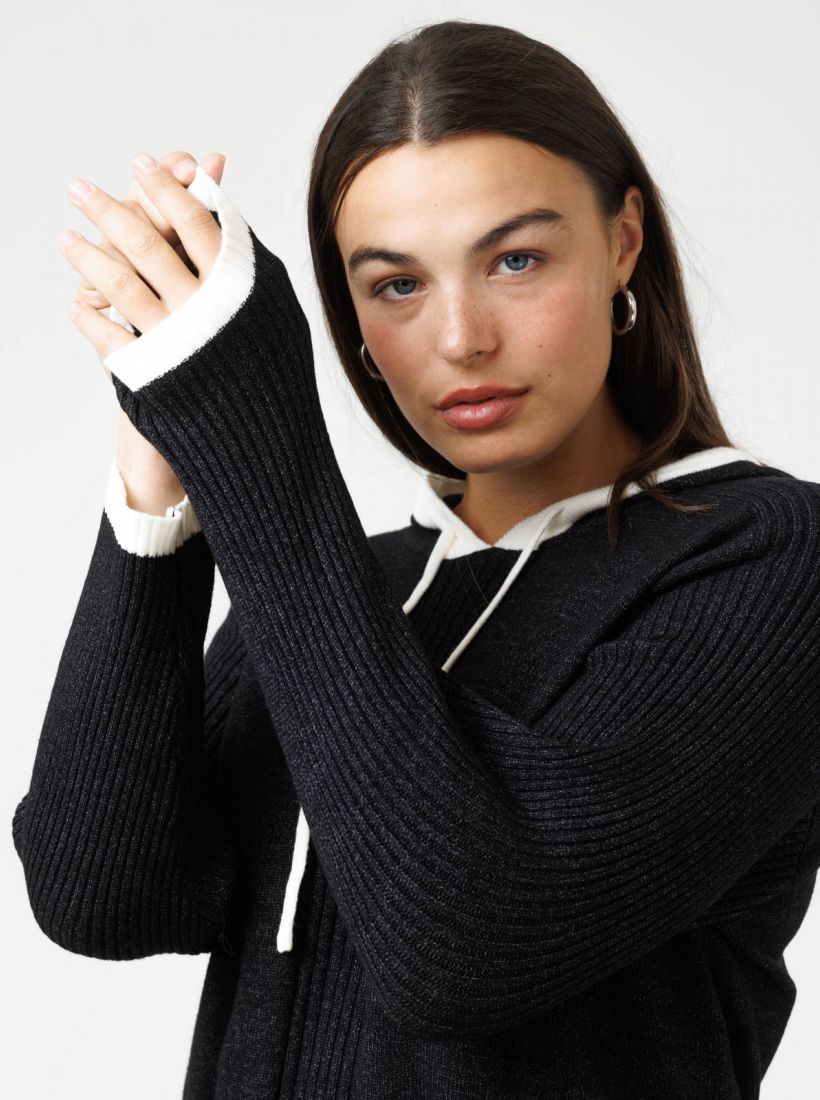 JUMP & ONOT,279.9000,סריג שילוב ריב קפוצ’ון,in-stock