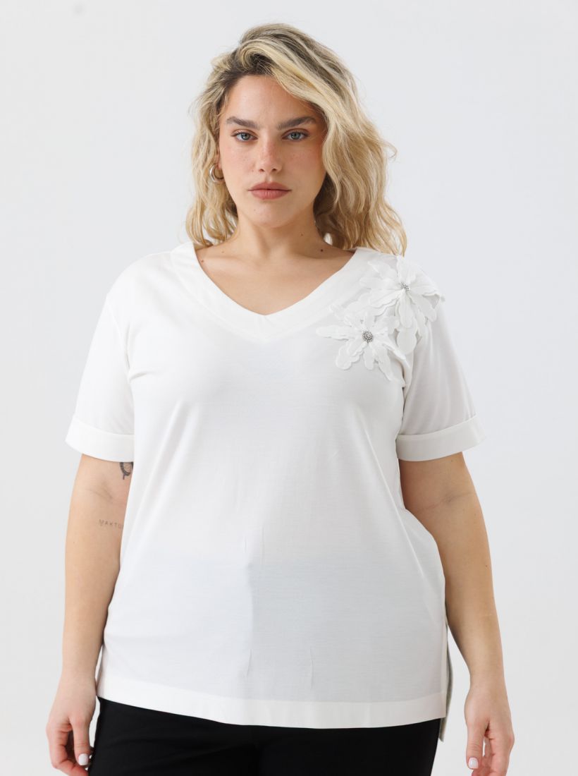 JUMP & ONOT,199.9000,טוניקה פרח משובץ,in-stock