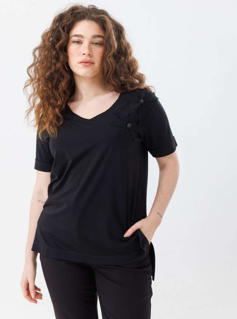 JUMP & ONOT,199.9000,טוניקה פרח משובץ,in-stock