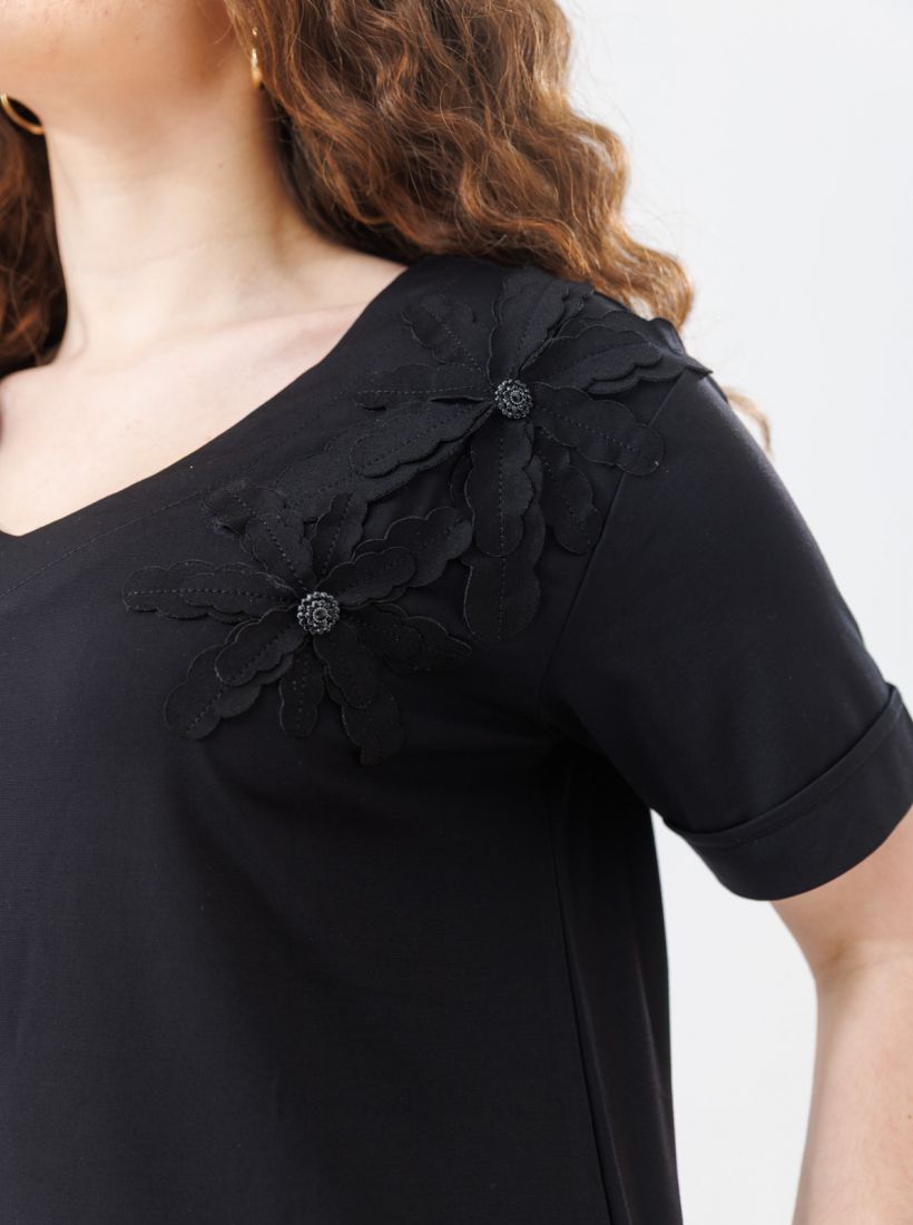 JUMP & ONOT,199.9000,טוניקה פרח משובץ,in-stock