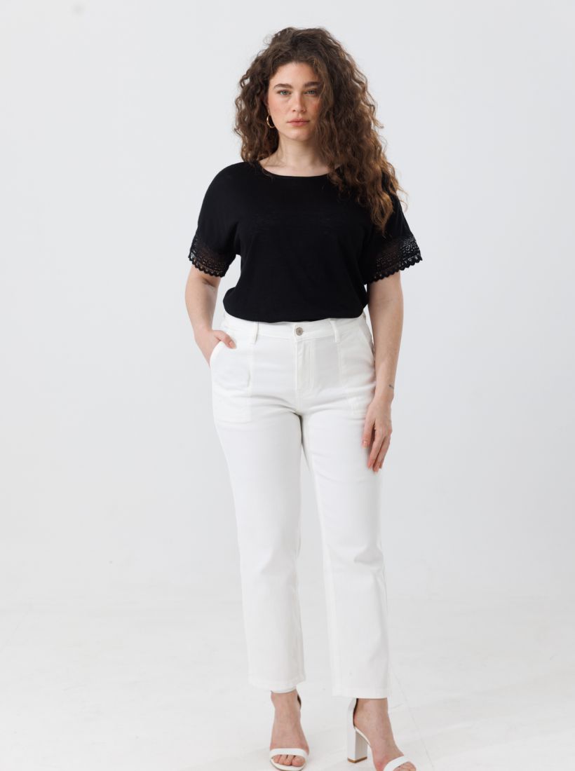 JUMP & ONOT,179.9000,חולצה שרוול תחרה,in-stock