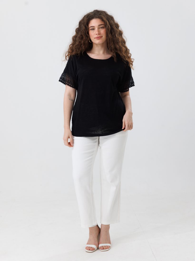 JUMP & ONOT,179.9000,חולצה שרוול תחרה,in-stock