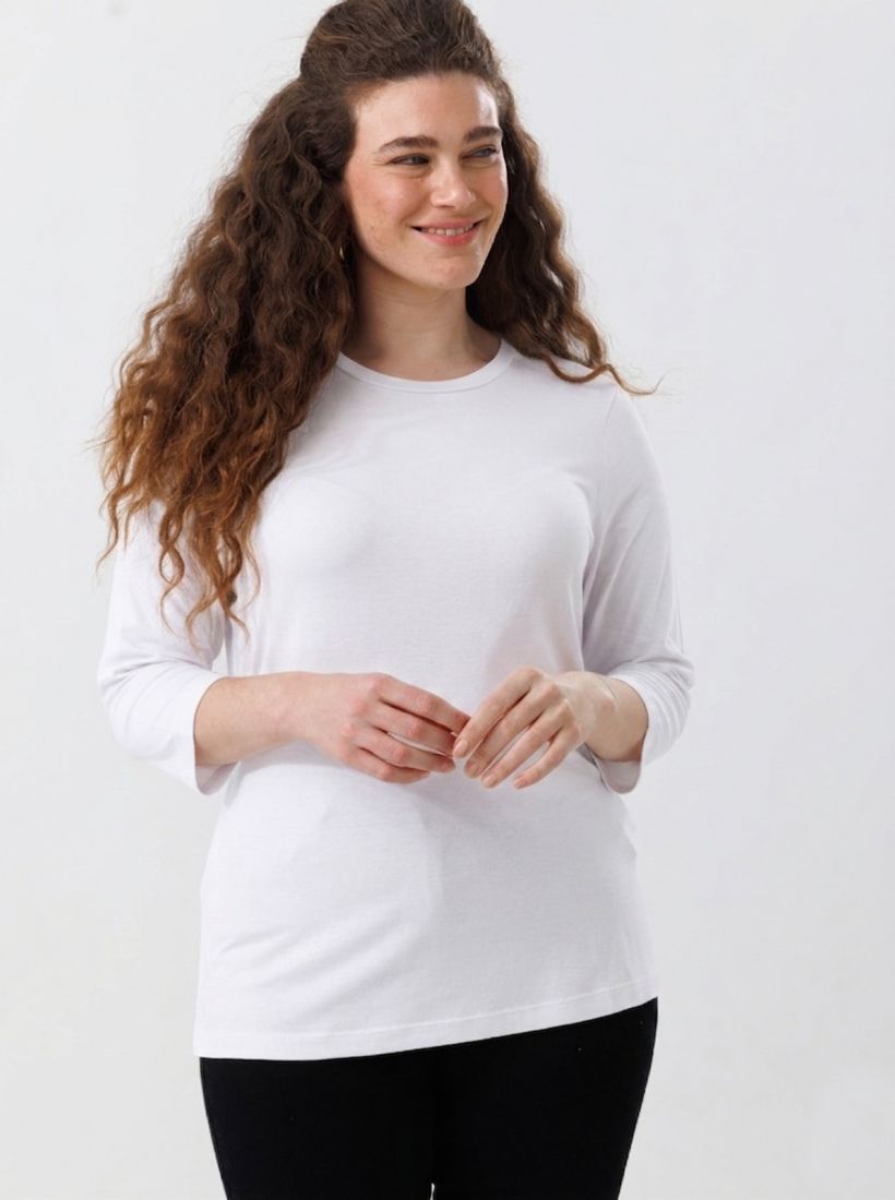 JUMP & ONOT,139.0000,חולצה ניקי שרוול 3/4 פרומ,in-stock